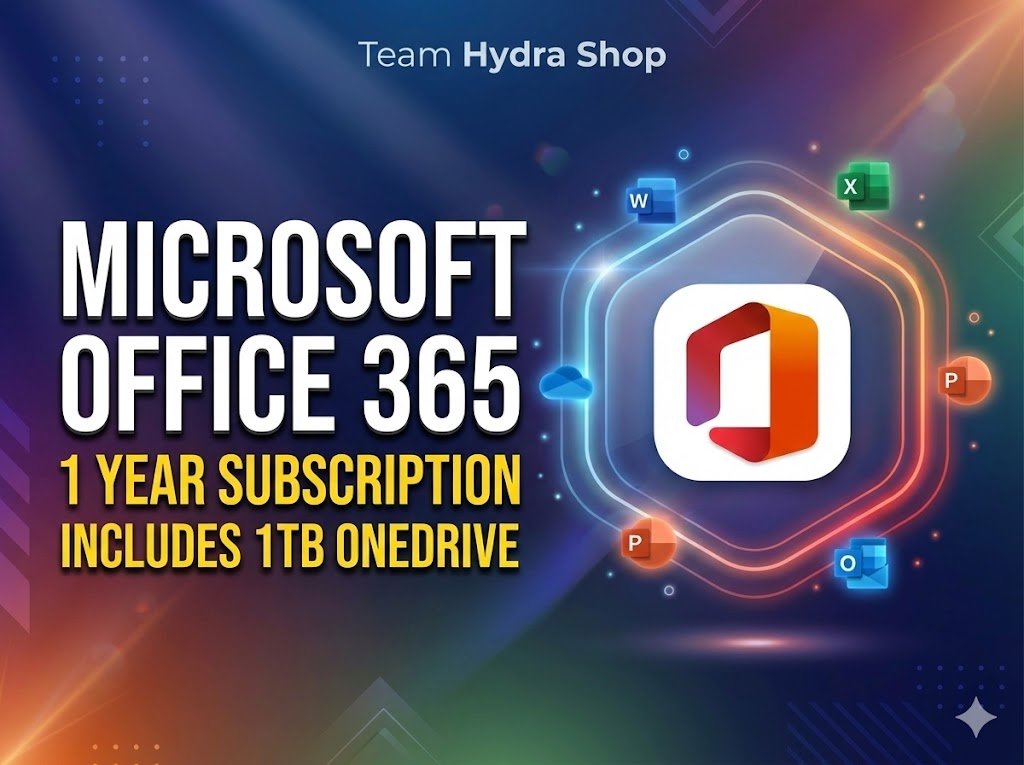 Microsoft Office 365 – 1 Year Official Subscription (Email Activation)